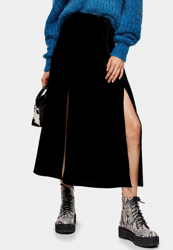 

Юбка Topshop, Черный, Topshop TO029EWHHJM6