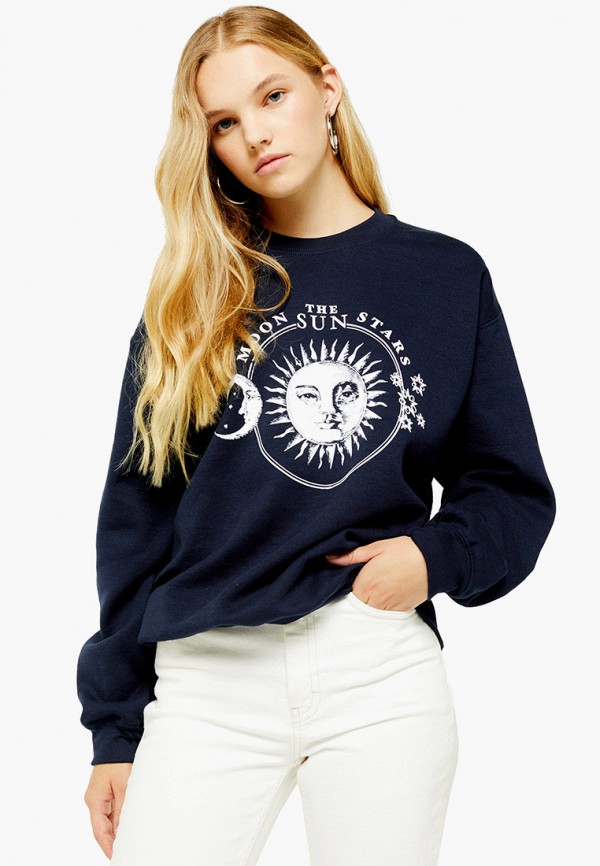 

Свитшот Topshop, Синий