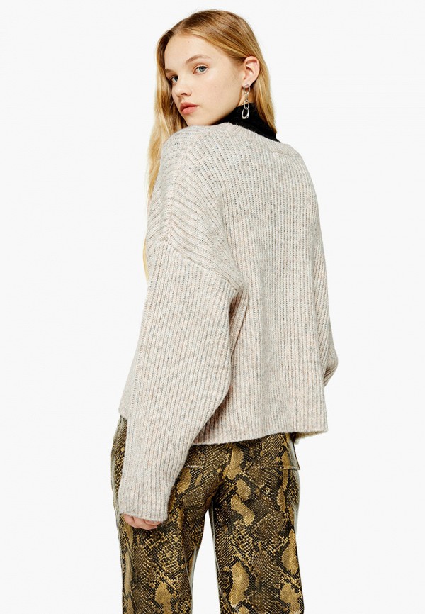 

Джемпер Topshop, Бежевый, Topshop TO029EWHHJP6