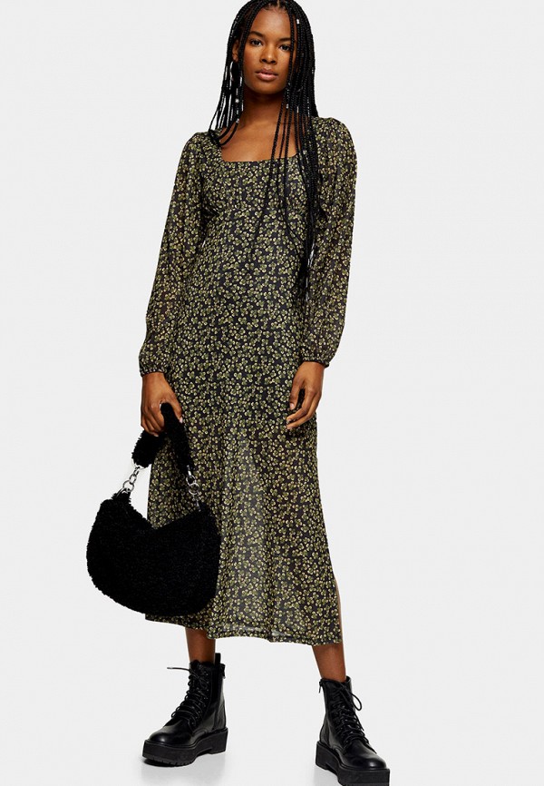 

Платье Topshop, Зеленый, Topshop TO029EWHLYL4