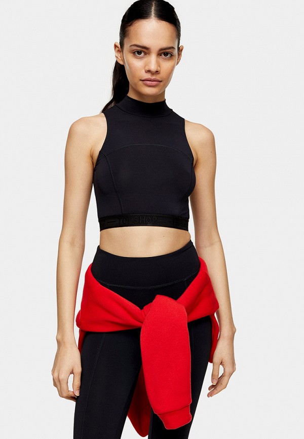 

Топ спортивный Topshop, Черный