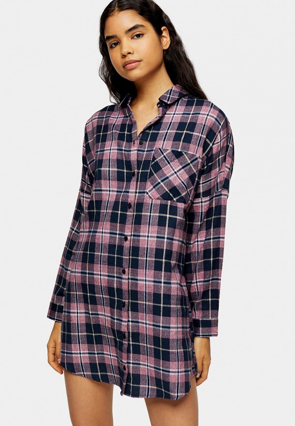 

Рубашка домашняя Topshop, Фиолетовый