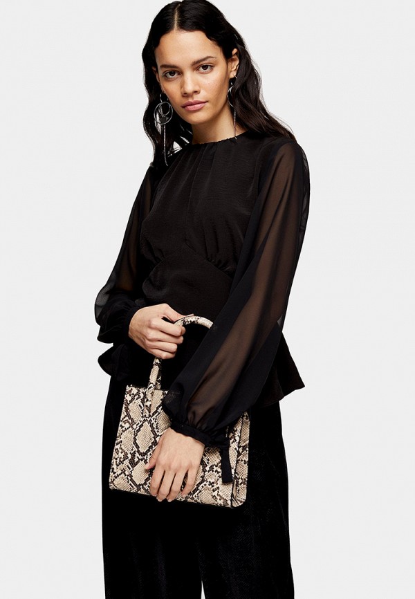 

Блуза Topshop, Черный