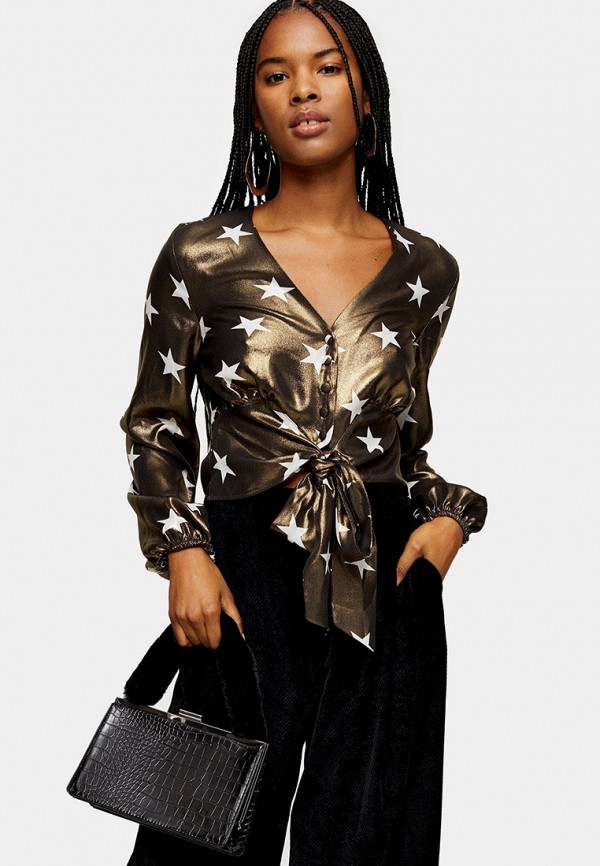 

Блуза Topshop, Коричневый