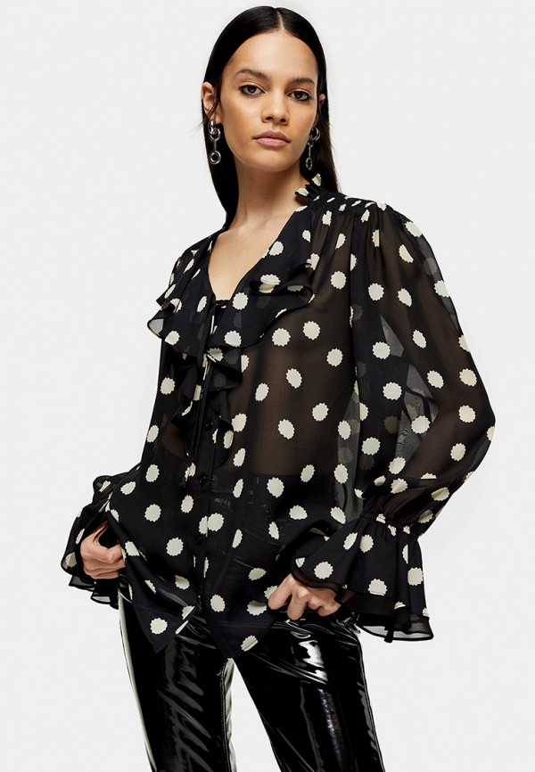 

Блуза Topshop, Черный
