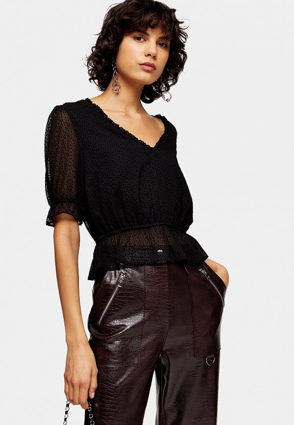 

Блуза Topshop, Черный, Topshop TO029EWHMTE0