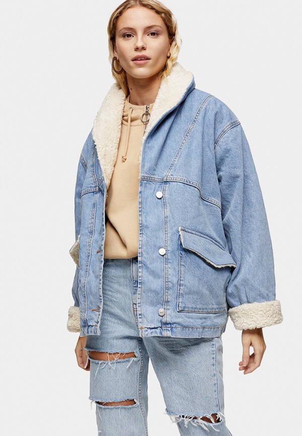 

Куртка джинсовая Topshop, Голубой