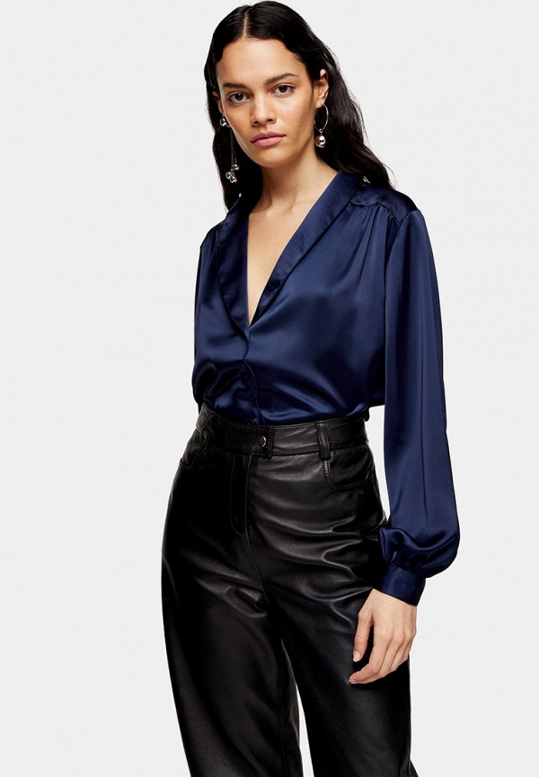 

Блуза Topshop, Синий