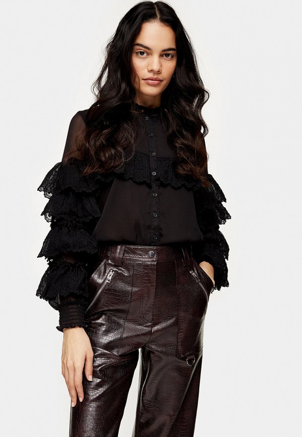 

Блуза Topshop, Черный