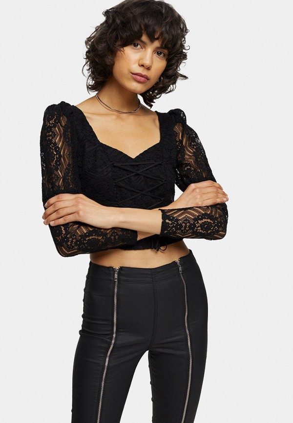 

Блуза Topshop, Черный