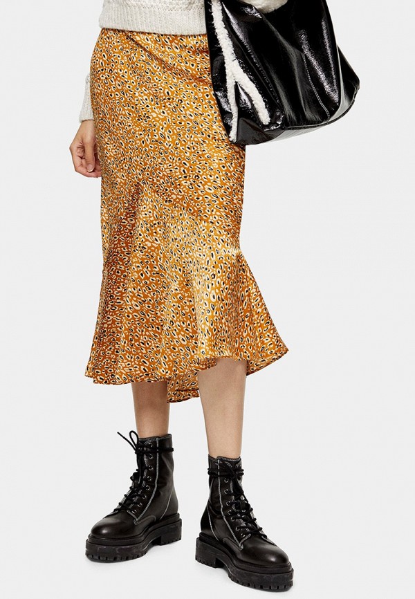 

Юбка Topshop, Желтый, Topshop TO029EWHOHN8