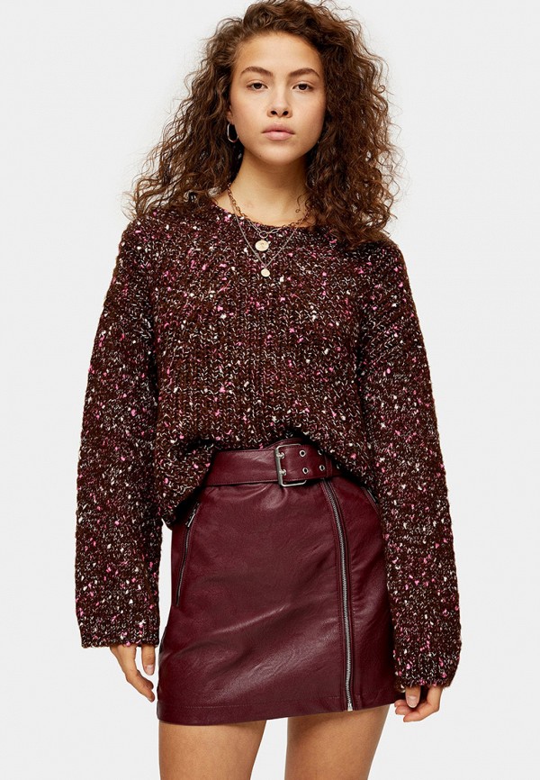 

Джемпер Topshop, Бордовый, Topshop TO029EWHOHO5