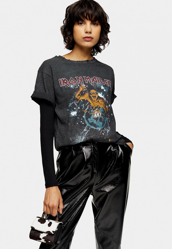 

Футболка Topshop, Серый