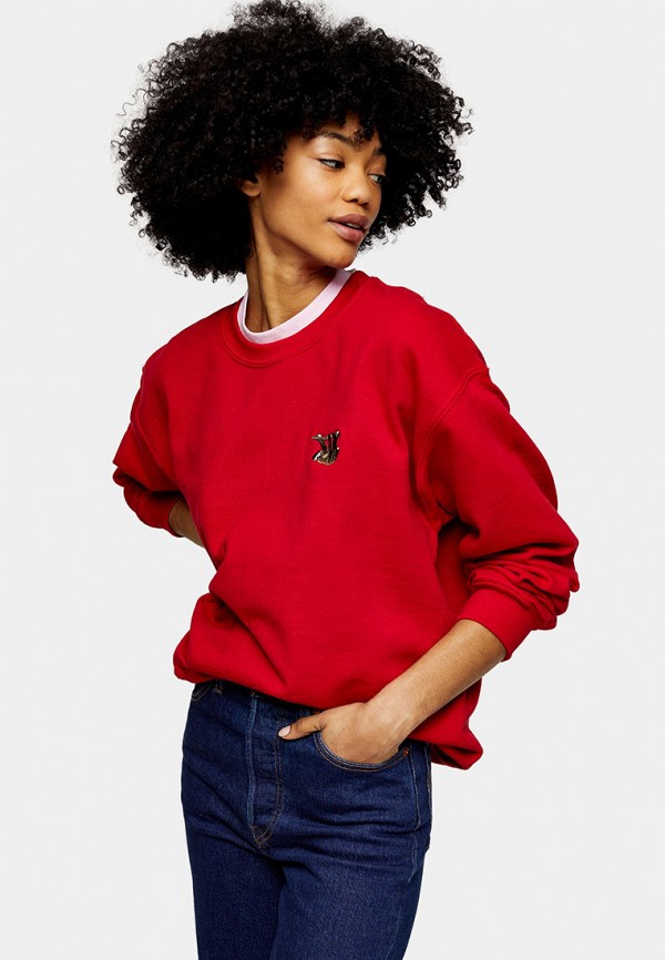 

Свитшот Topshop, Красный