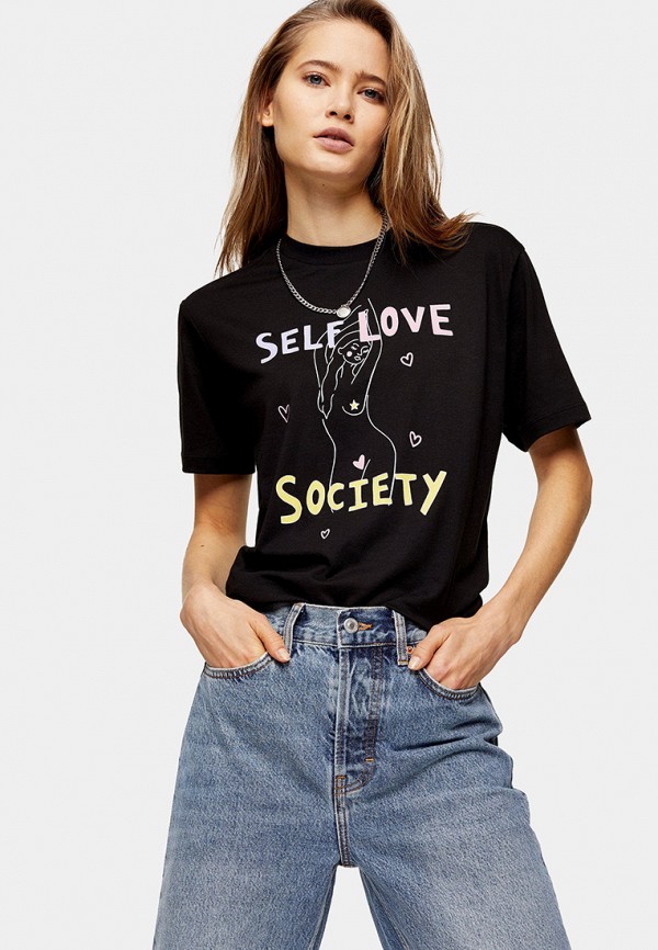 

Футболка Topshop, Черный