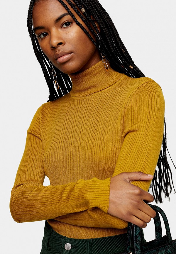 

Водолазка Topshop, Желтый, Topshop TO029EWIATB9