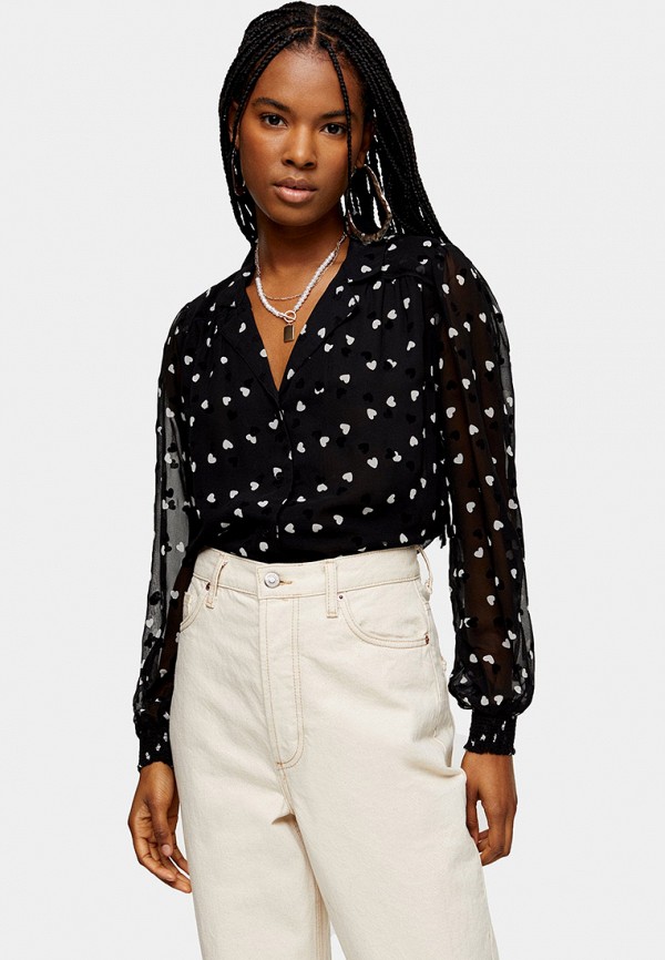 

Блуза Topshop, Черный, Topshop TO029EWIATF0