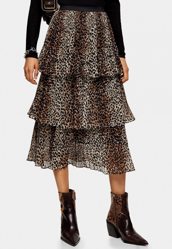 

Юбка Topshop, Коричневый