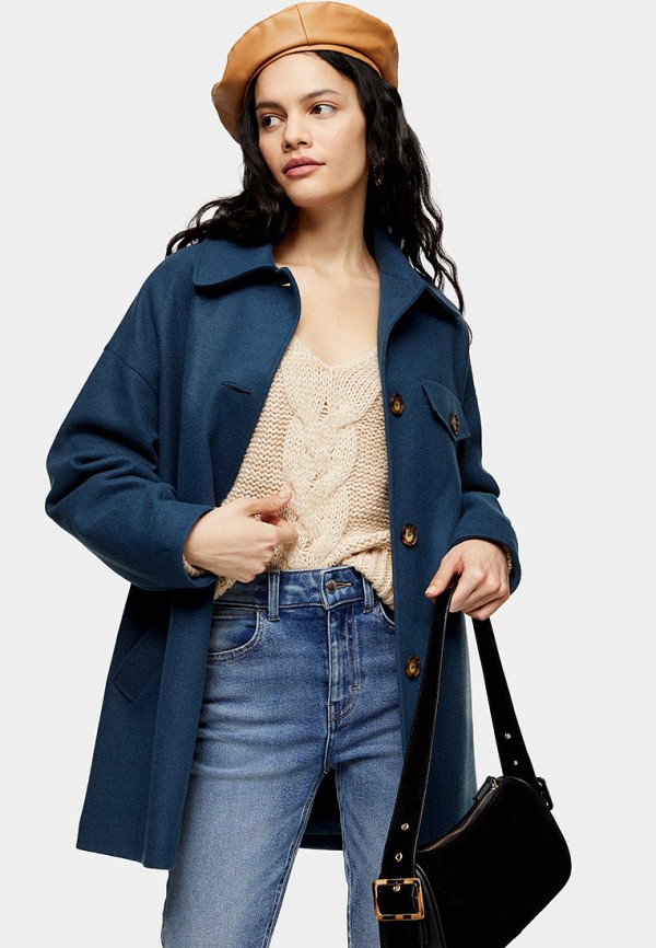 

Пальто Topshop, Синий