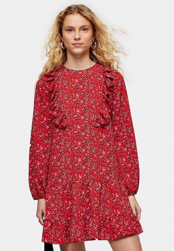 

Платье Topshop, Красный, Topshop TO029EWIEXX9