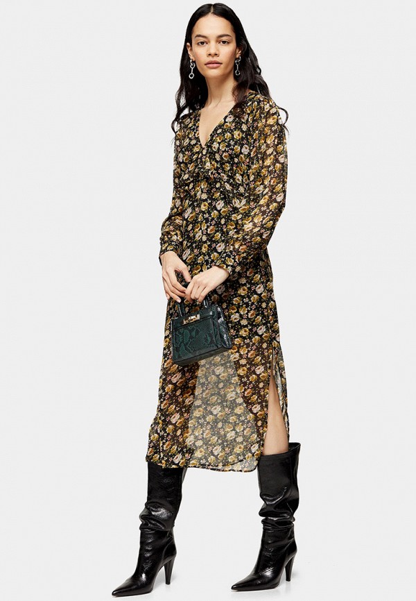 

Платье Topshop, Мультиколор, Topshop TO029EWIEXY3