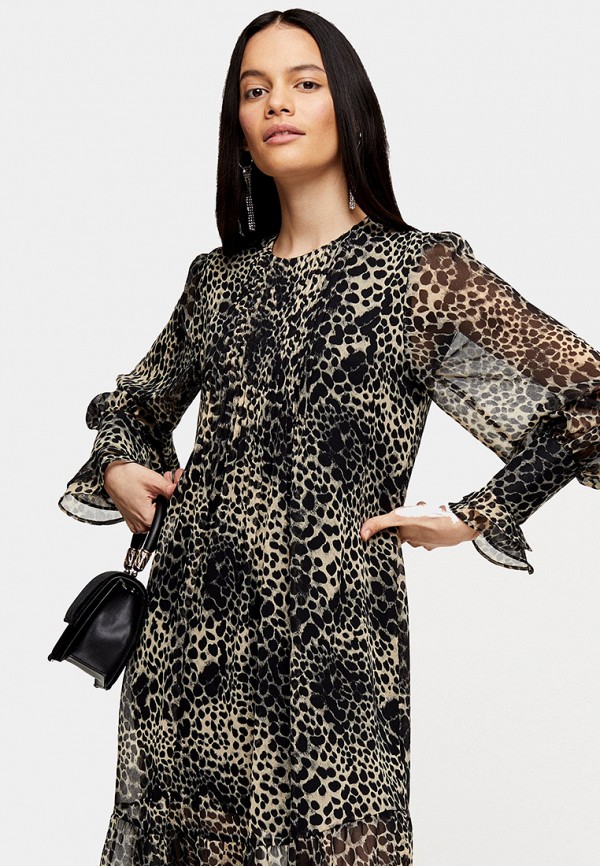 

Платье Topshop, Серый, Topshop TO029EWIEXY4