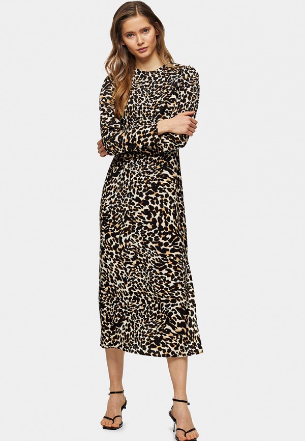

Платье Topshop, Бежевый