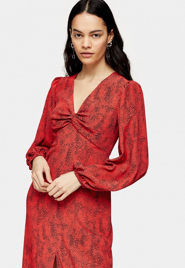 

Платье Topshop, Красный, Topshop TO029EWIEXY9