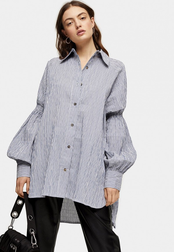 

Блуза Topshop, Голубой, Topshop TO029EWIEYA7