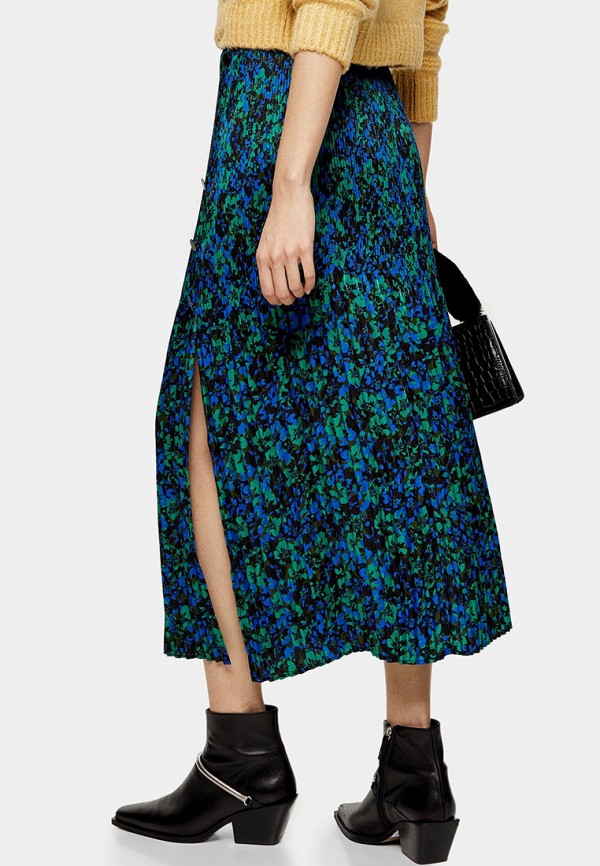 

Юбка Topshop, Синий, Topshop TO029EWIEYD3
