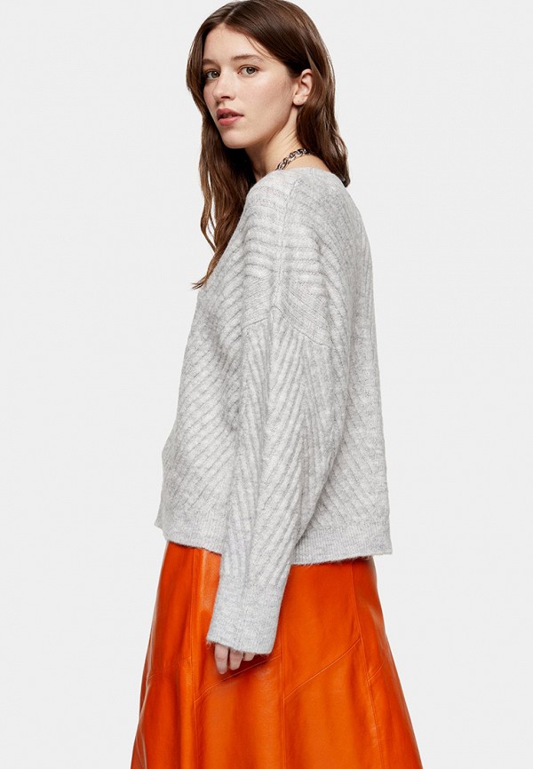 

Джемпер Topshop, Серый, Topshop TO029EWIEYH1