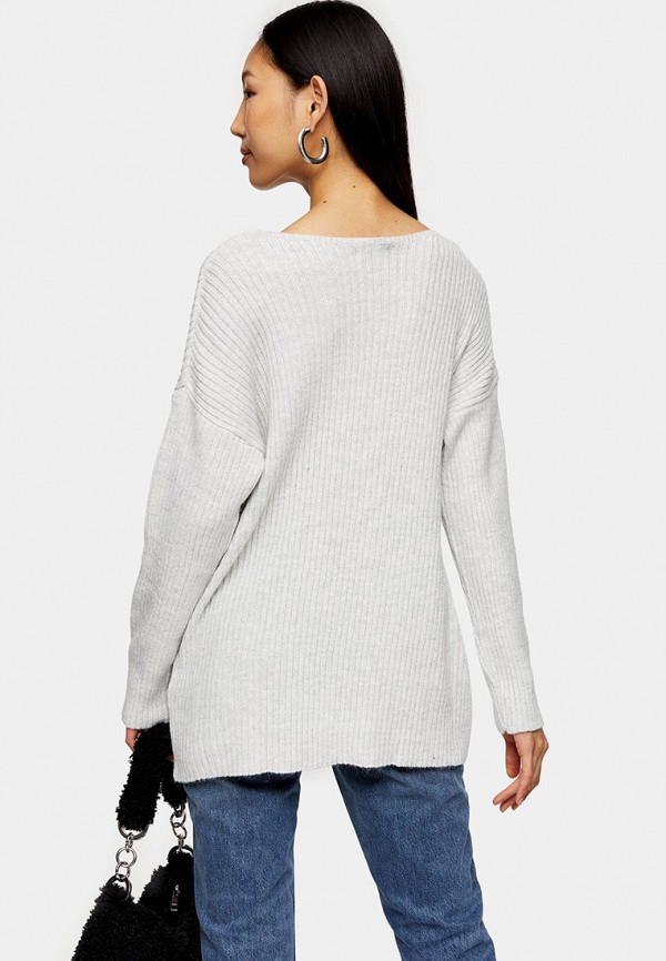 

Пуловер Topshop, Серый, Topshop TO029EWIEYH5