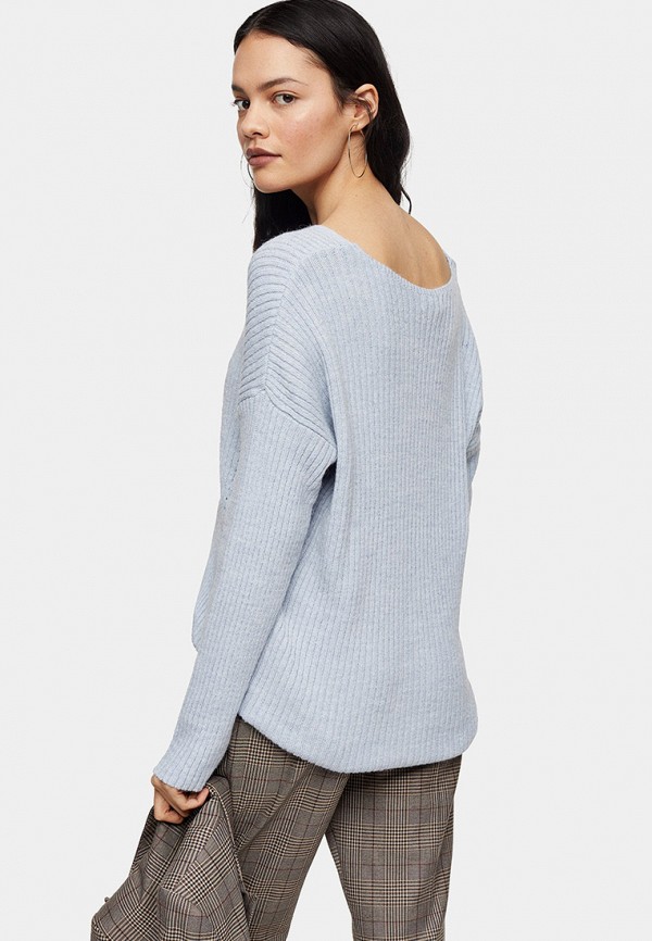 

Пуловер Topshop, Голубой, Topshop TO029EWIEYH6