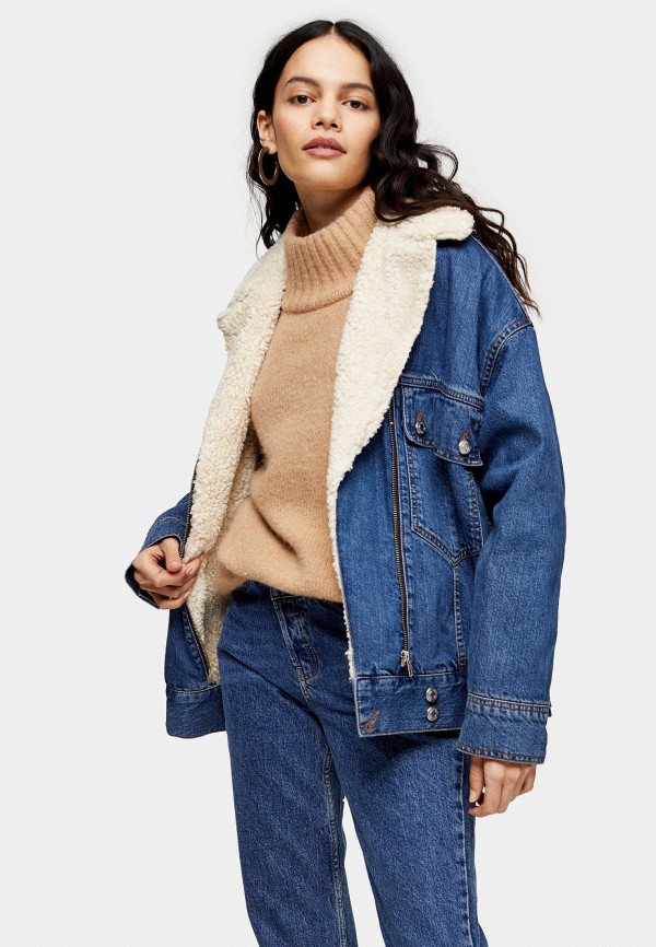 

Куртка джинсовая Topshop, Синий