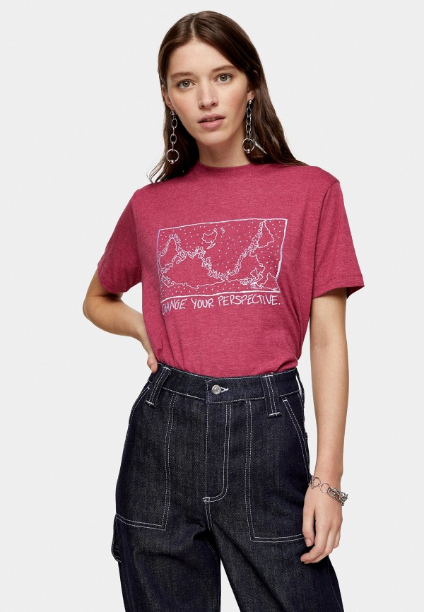

Футболка Topshop, Розовый