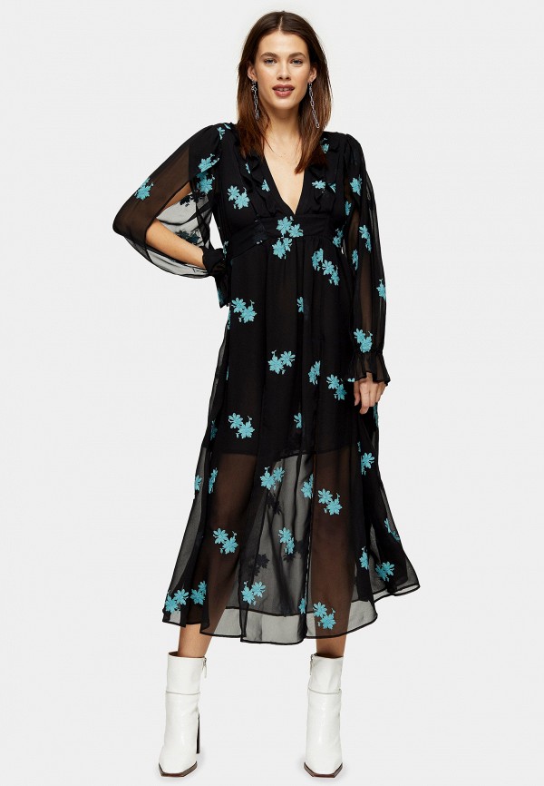 

Платье Topshop, Черный