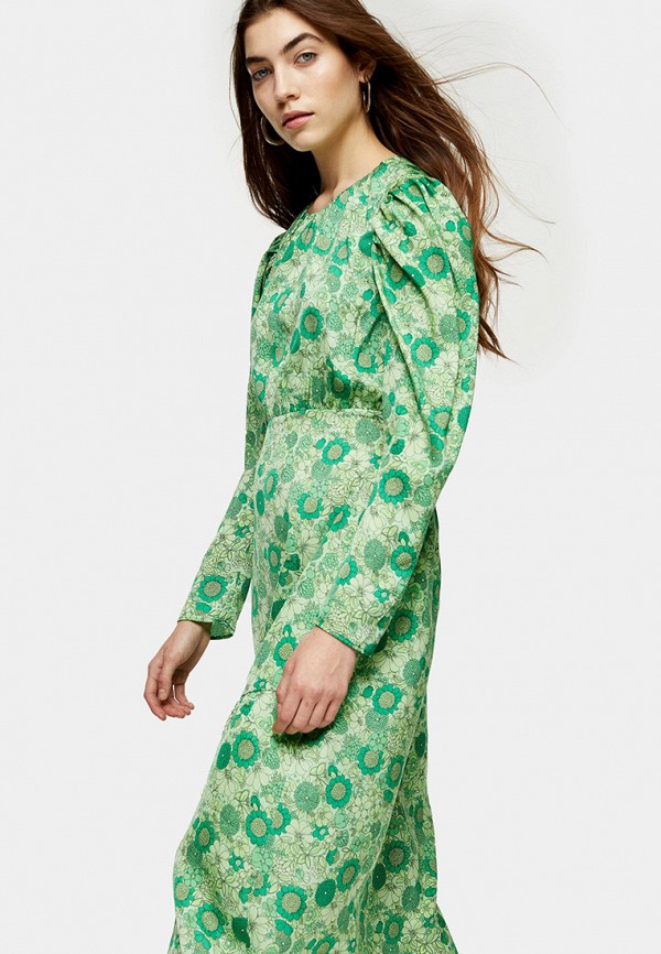 

Платье Topshop, Зеленый, Topshop TO029EWIKIX7
