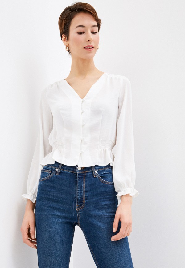 

Блуза Topshop, Белый, Topshop TO029EWIKJI7