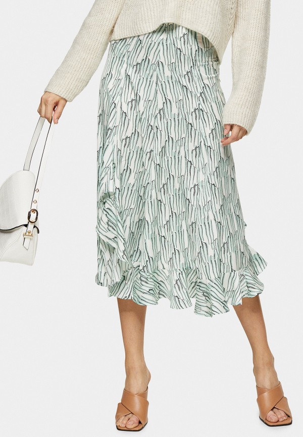 

Юбка Topshop, Бирюзовый, Topshop TO029EWIKJJ9