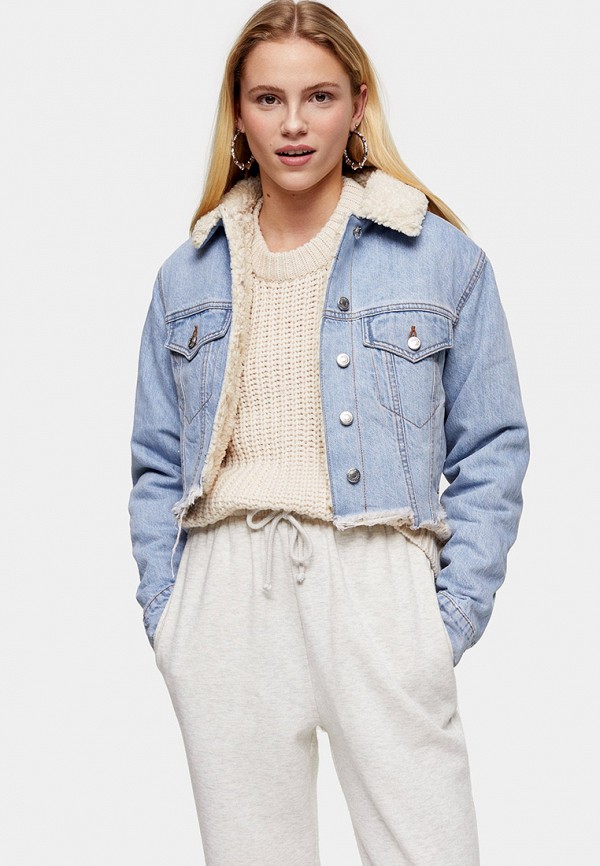 

Куртка джинсовая Topshop, Голубой