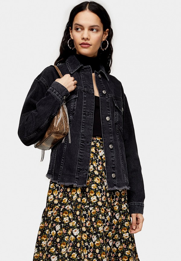 

Куртка джинсовая Topshop, Синий, Topshop TO029EWIQUI5
