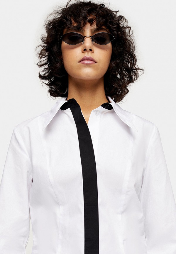 

Блуза Topshop, Белый, Topshop TO029EWIQUJ2
