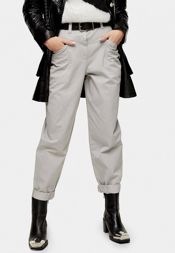 

Брюки Topshop, Серый, Topshop TO029EWIQUJ7