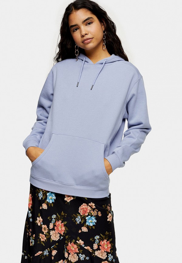 

Худи Topshop, Голубой, Topshop TO029EWIQUK1