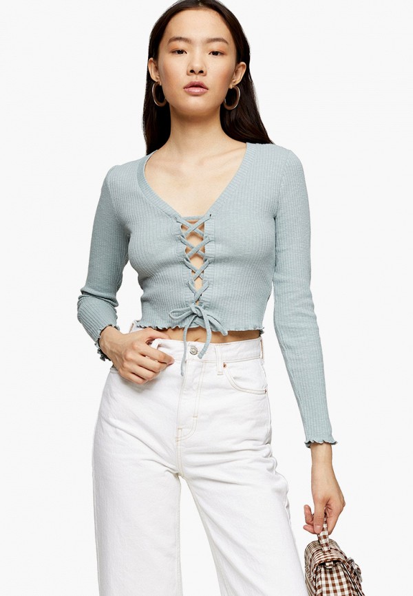 

Топ Topshop, Голубой, Topshop TO029EWISPM9