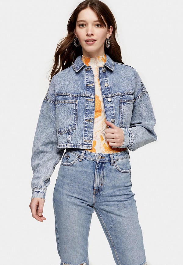 

Куртка джинсовая Topshop, Голубой
