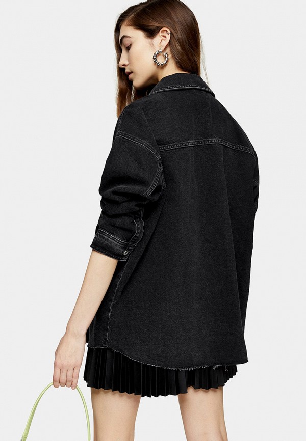 

Куртка джинсовая Topshop, Черный, Topshop TO029EWISPN8