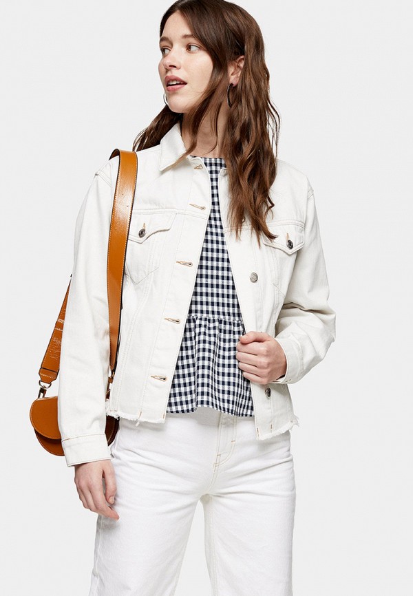 

Куртка джинсовая Topshop, Белый