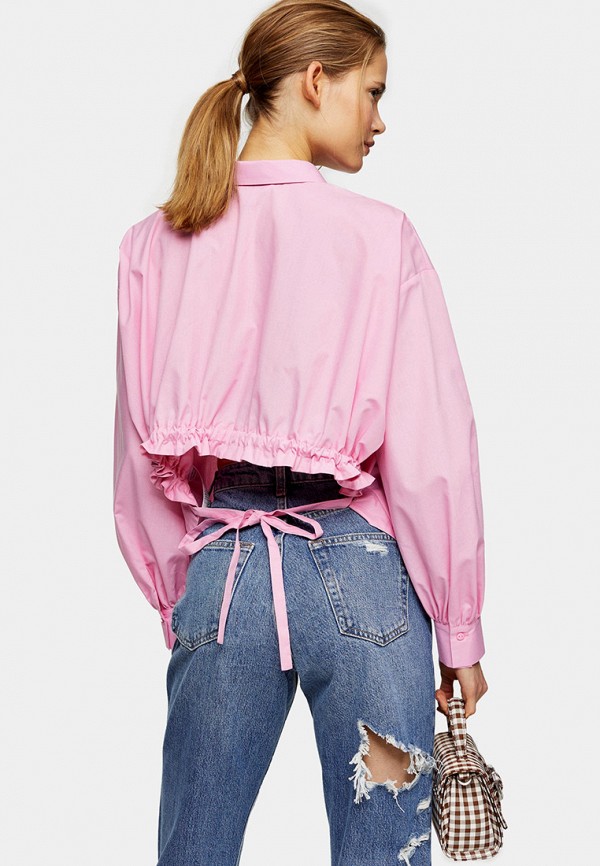 

Рубашка Topshop, Розовый, Topshop TO029EWISPR0