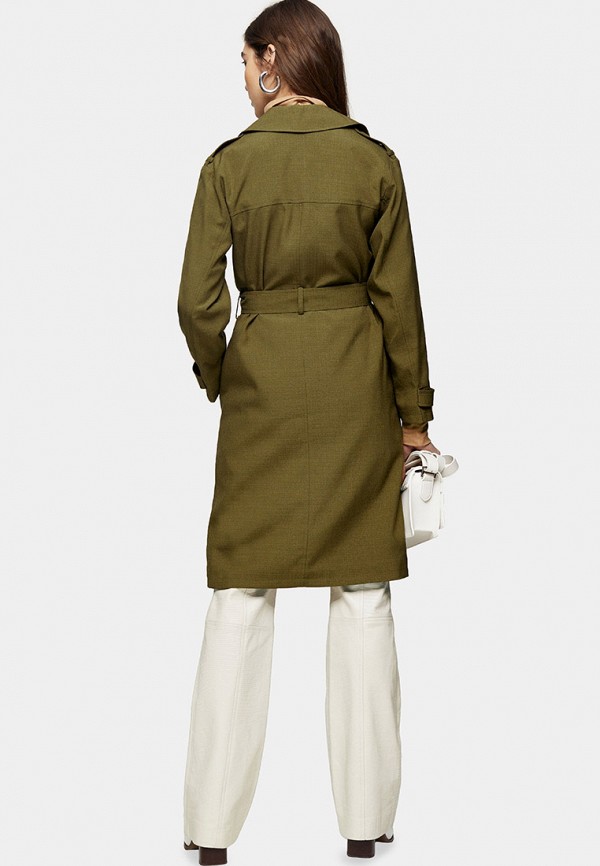 

Плащ Topshop, Хаки, Topshop TO029EWIVSV9